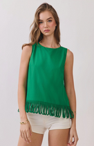 Sienna Fringe Hem Top