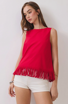 Sienna Fringe Hem Top