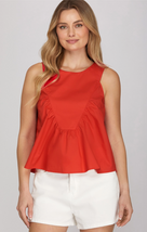Cheer On Ruffle Top