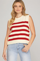 Brighton Stripe Sweater Top