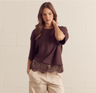 Lace & Grace Knit Top