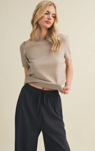 Luna Puff Sleeve Top