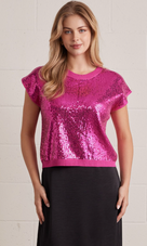 Stardust Sequin Top