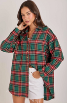 Eloise Holiday Plaid Shirt