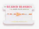 Beaded Blondes: College Game Day Beaded Bracelet