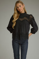 Amelia Lace Detail Top