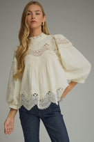 Amelia Lace Detail Top